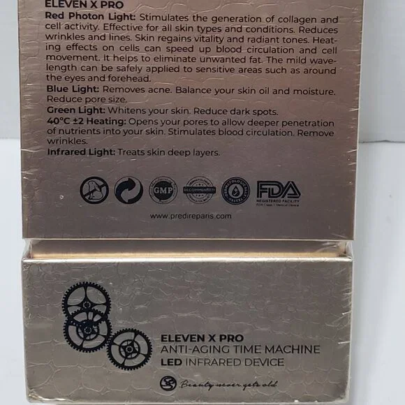 Predire PARIS XI-X Eleven X Pro LED Infrared Anti-Aging Technology Pro - Picture 5 of 5